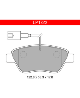 DELPHI LP1722 ALFA CITROEN FIAT LANCIA E Main Image