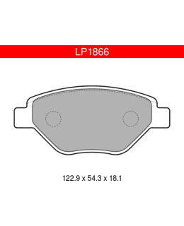 DELPHI LP1866 RENAULT ETUJARRUPALASARJA Main Image