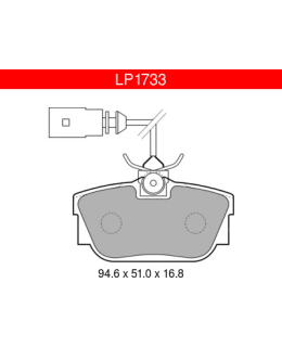 DELPHI LP1733  FORD SEAT VW TAKAJARRUPAL Main Image