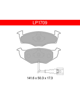 DELPHI LP1709 SKODA VW ETUJARRUPALASARJA Main Image