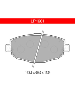 DELPHI LP1661 LEXUS ETUJARRUPALASARJA Main Image
