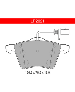 DELPHI LP2021 FORD SEAT VW ETUJARRUPALAS Main Image