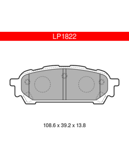 DELPHI LP1822 SUBARU TAKAJARRUPALASARJA Main Image