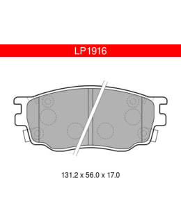 DELPHI LP1916 MAZDA ETUJARRUPALASARJA Main Image