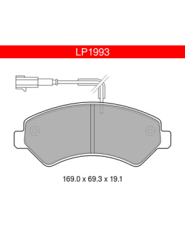 DELPHI LP1993 CITROEN FIAT PEUGEOT ETUJA Main Image
