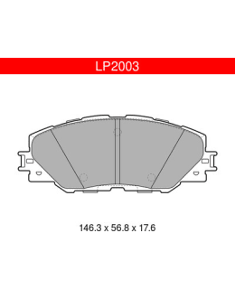 DELPHI LP2003 TOYOTA ETUJARRUPALASARJA Main Image