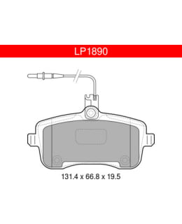 DELPHI LP1890 PEUGEOT ETUJARRUPALASARJA Main Image
