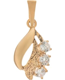 RISTILÄ G819 LEHTI 3X2,5MM ZIRCON RIIPUS Main Image