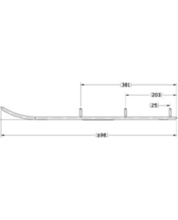 SNO-X RIPPER FOUR OHJARI PARI 4" KOVAME6 Main Image