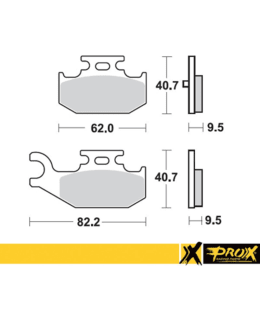 PROX JARRUPALASARJA TAAKSE YXR660 RHINO Main Image