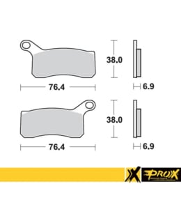 PROX FRONT BRAKE PAD KTM450/505/525SX-XC Main Image