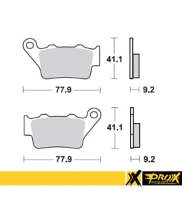 PROX REAR BRAKE PAD KTM125/200/250 '94-0 Main Image