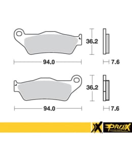 PROX FRONT BRAKE PAD KTM125/150/200/250/ Main Image
