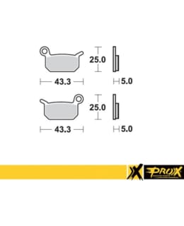 PROX FRONT BRAKE PAD KTM50SX PRO SENIOR Main Image