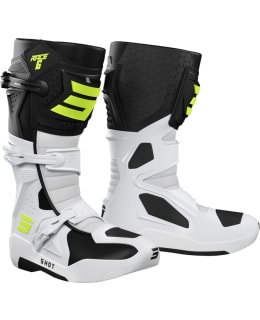 SHOT SAAPAS RACE 6 MUSTA/VALKOINEN/NEO2 Main Image