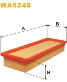 WIX FILTERS WA6246 ILMANSUODATIN Main Image