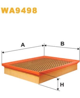 WIX FILTERS WA9498 ILMANSUODATIN Main Image