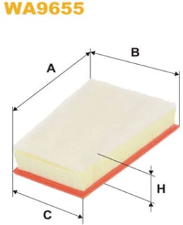 WIX FILTERS WA9655 ILMANSUODATIN Main Image