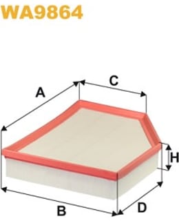 WIX FILTERS WA9864 ILMANSUODATIN Main Image