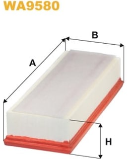 WIX FILTERS WA9580 ILMANSUODATIN Main Image