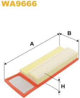 WIX FILTERS WA9666 ILMANSUODATIN Main Image