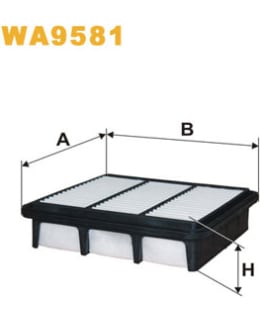 WIX FILTERS WA9581 ILMANSUODATIN Main Image