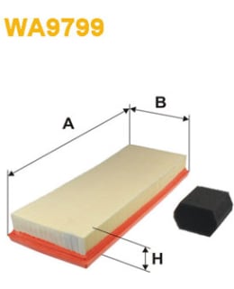WIX FILTERS WA9799 ILMANSUODATIN Main Image