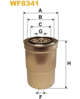 WIX FILTERS WF8341 POLTTOAINESUODATIN Main Image