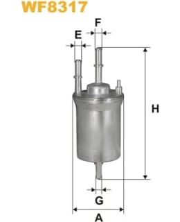 WIX FILTERS WF8317 POLTTOAINESUODATIN Main Image