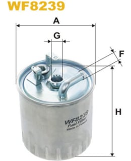 WIX FILTERS WF8239 POLTTOAINESUODATIN Main Image
