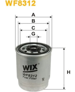 Wix Filters WF8312 fuel filter Main Image