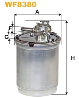 WIX FILTERS WF8380 POLTTOAINESUODATIN Main Image