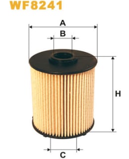 WIX FILTERS WF8241 POLTTOAINESUODATIN Main Image