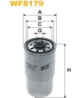 WIX FILTERS WF8179 POLTTOAINESUODATIN Main Image