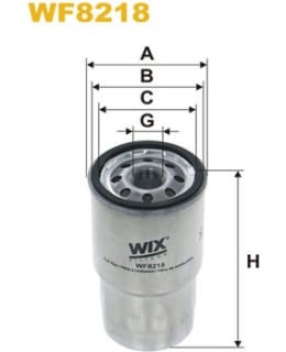 WIX FILTERS WF8218 POLTTOAINESUODATIN Main Image
