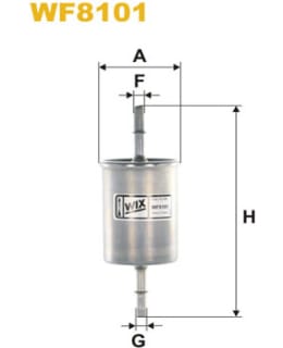 WIX FILTERS WF8101 POLTTOAINESUODATIN Main Image