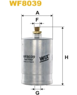 WIX FILTERS WF8039 POLTTOAINESUODATIN Main Image