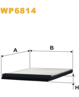 WIX FILTERS WP6814 RAITISILMASUODATIN Main Image