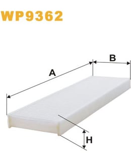 WIX FILTERS WP9362 RAITISILMASUODATIN Main Image