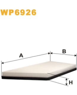 WIX FILTERS WP6926 RAITISILMASUODATIN Main Image