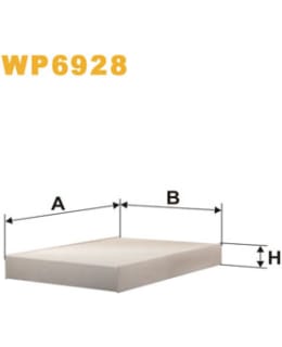 WIX FILTERS WP9322 RAITISILMASUODATIN Main Image