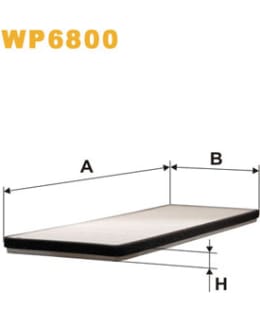 WIX FILTERS WP9380 RAITISILMASUODATIN Main Image