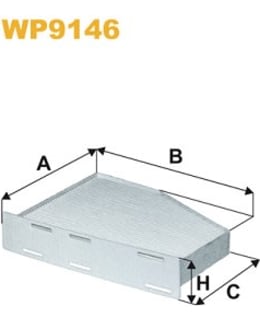 WIX FILTERS WP9148 RAITISILMASUODATIN Main Image