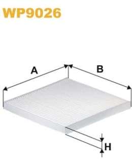 WIX FILTERS WP9117 RAITISILMASUODATIN Main Image