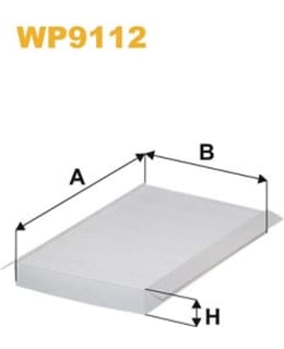 WIX FILTERS WP9100 RAITISILMASUODATIN Main Image