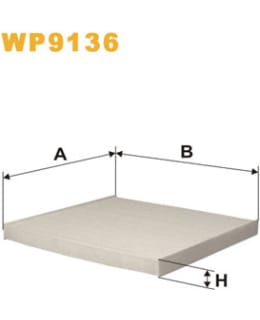 WIX FILTERS WP9163 RAITISILMASUODATIN Main Image