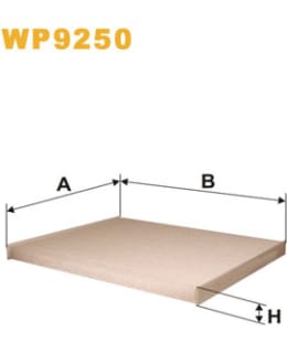 WIX FILTERS WP2087 RAITISILMASUODATIN Main Image