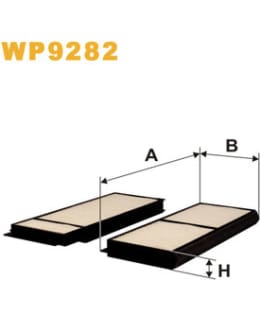 WIX FILTERS WP2070 RAITISILMASUODATIN Main Image