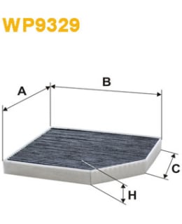 WIX FILTERS WP6936 RAITISILMASUODATIN Main Image