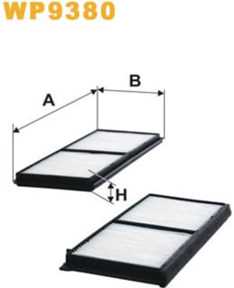 WIX FILTERS WP2009 RAITISILMASUODATIN Main Image